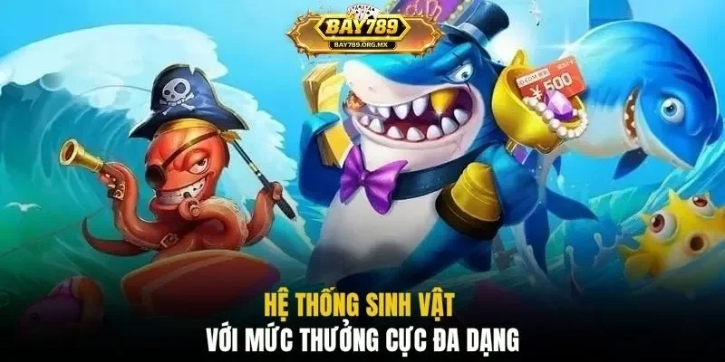 Hệ thống sinh vật với mức thưởng cực đa dạng