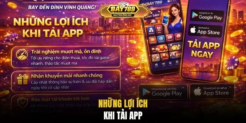 Những lợi ích khi tải app